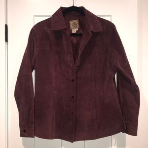 A.M.I. Vintage Genuine Leather Suede Jacket